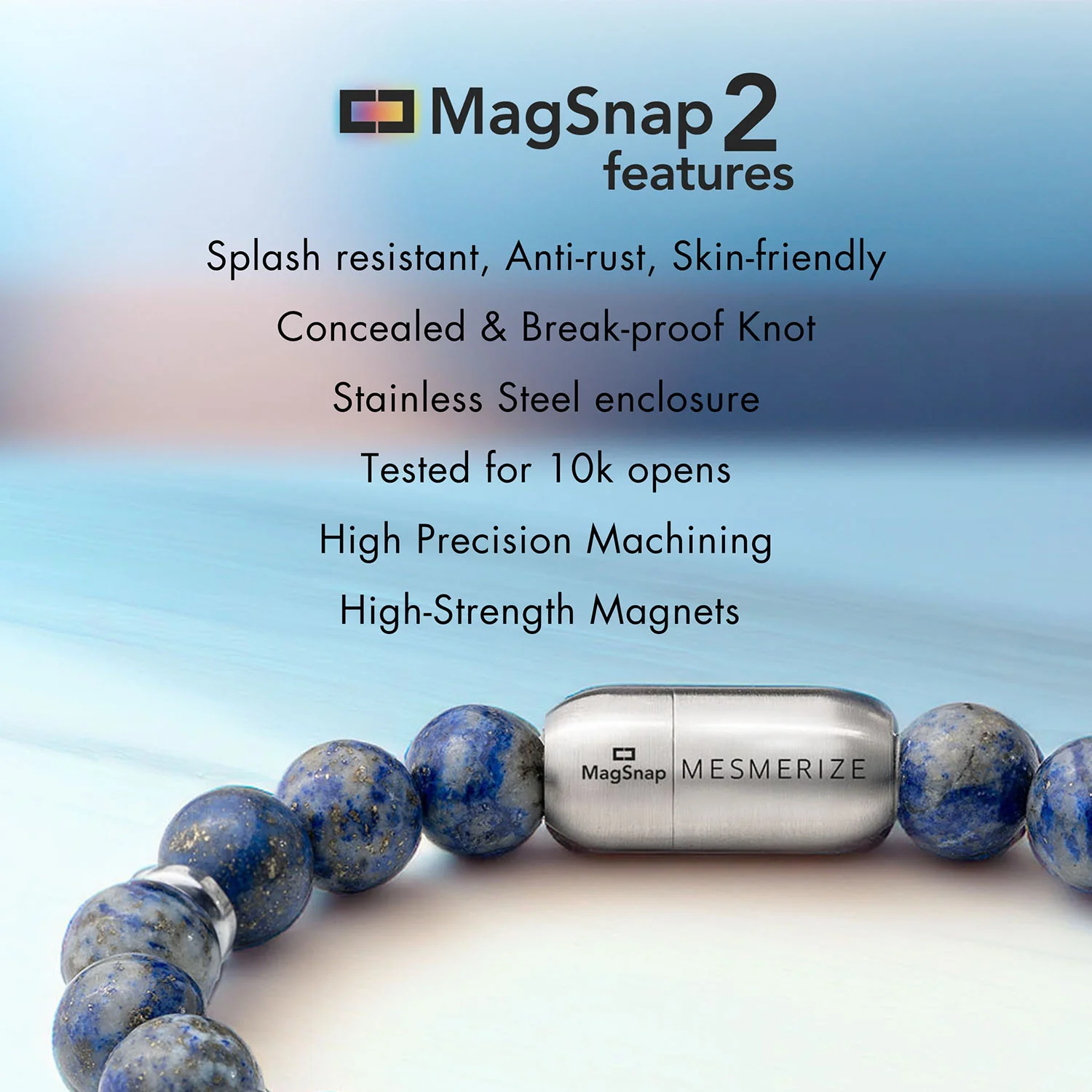 7 Chakra Natural Stone Couple Bracelet - Image 4