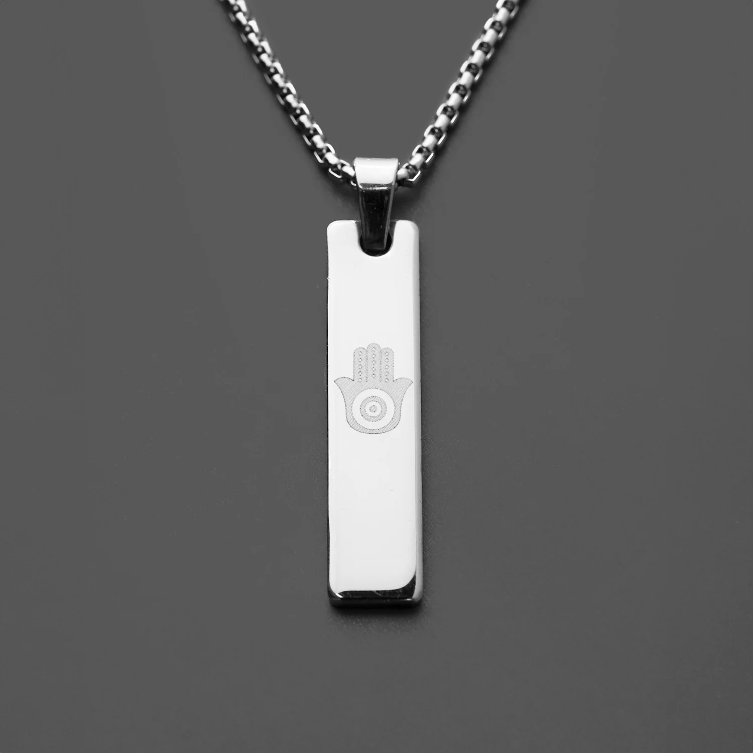 Spiritual Mini Tag Necklace - Image 33