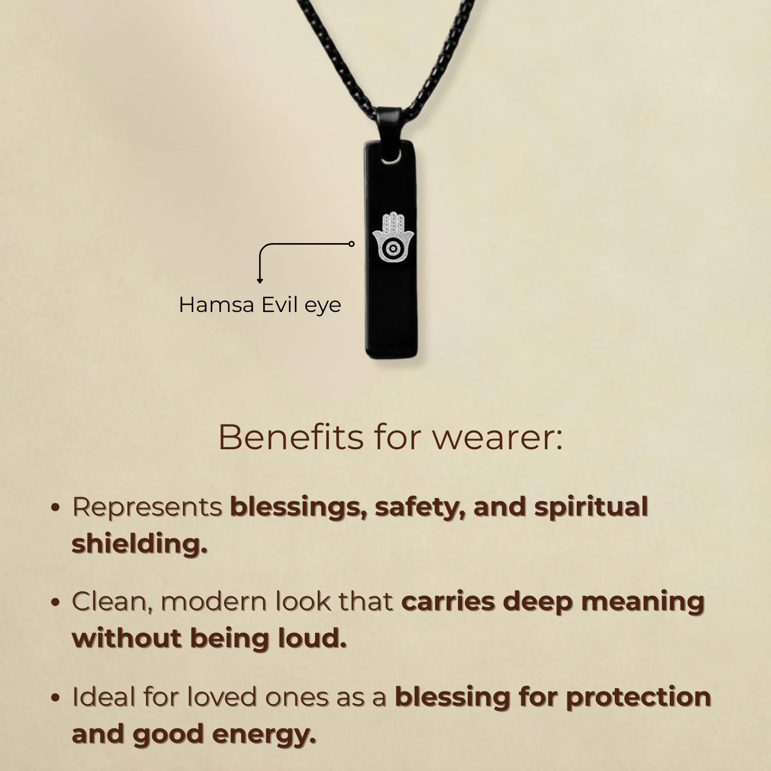 Spiritual Mini Tag Necklace - Image 34