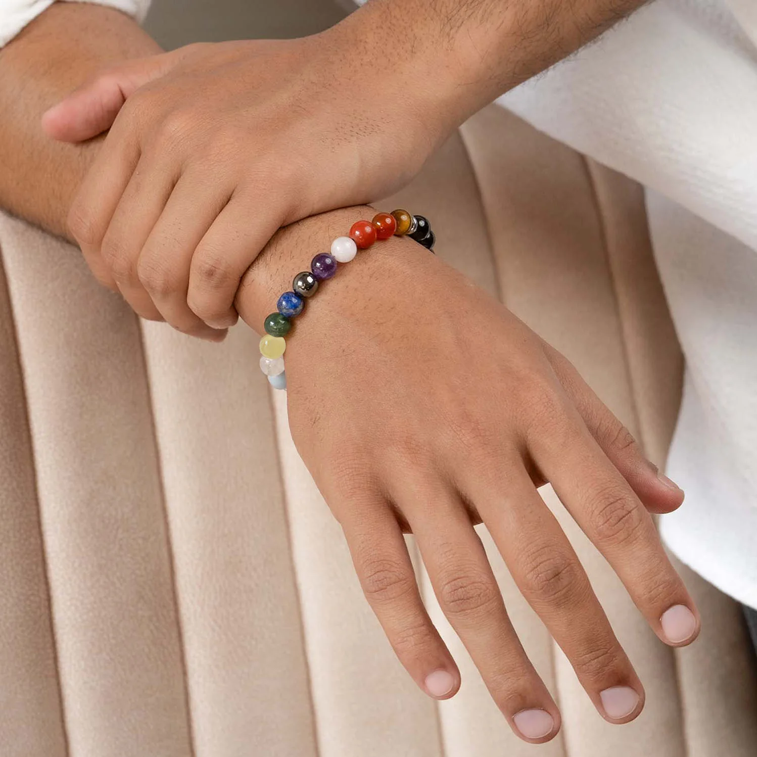 Ultimate 11 Chakra Natural Stone Bracelet - Image 12